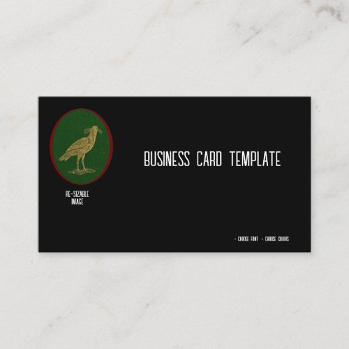Bird Nature Black Birds Crow Business Card