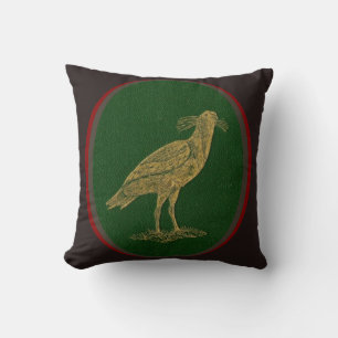Bird Nature Black Birds Crow Throw Pillow