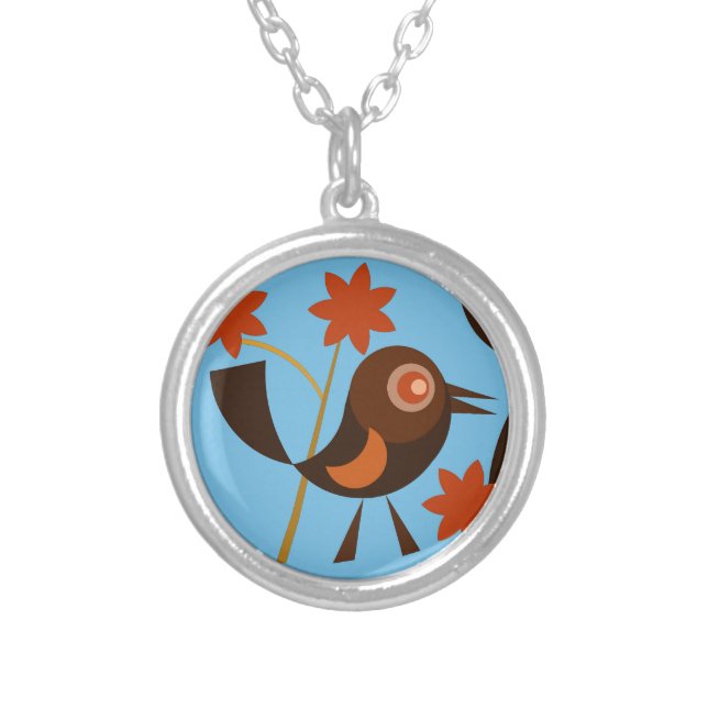 BIRD NECKLACE FOR GIFT WOMEN , GIRLFRIEND, WIFE (Front)