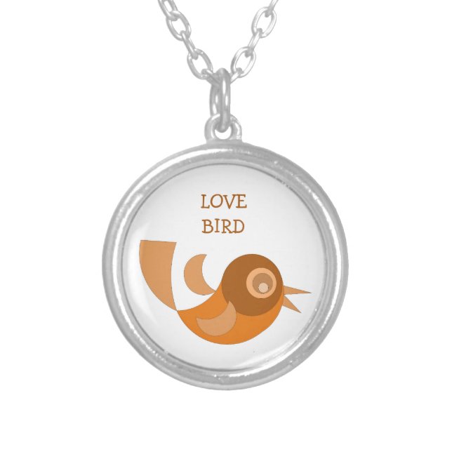 BIRD NECKLACE FOR GIFT WOMEN , GIRLFRIEND, WIFE (Front)