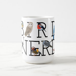 Bird Nerd Assortment Five Coffee Mug