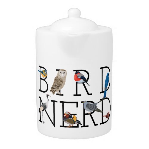 Bird Nerd Assortment Five Teapot