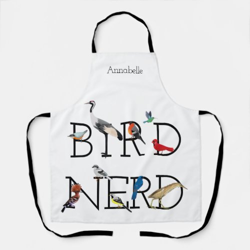 Bird Nerd Assortment Three Apron