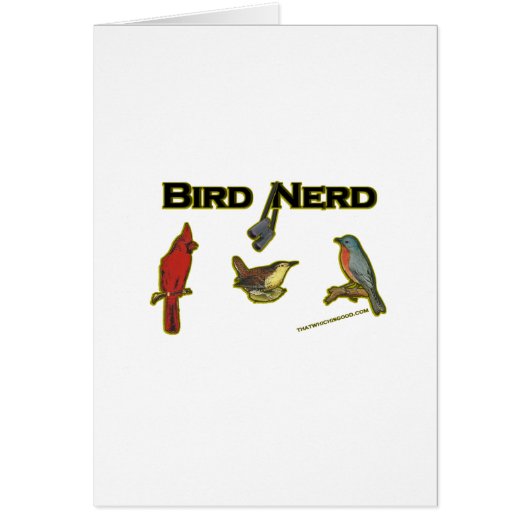 Bird Nerd Cards (Front)