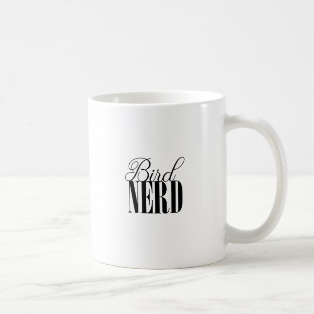 Bird Nerd Coffee Mug (Right)