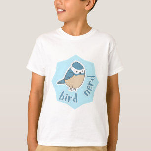 bird nerd cute blue bird T-Shirt