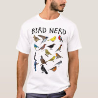 Bird Nerd Different Kinds of Bird_ Cute Bird Gift