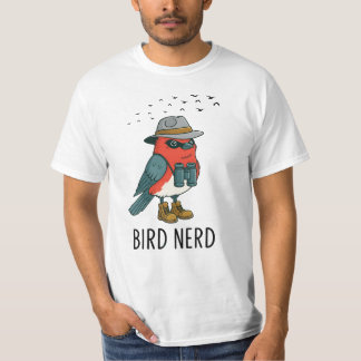 Bird Nerd Funny Bird Watching Birding Bird Lover T-Shirt