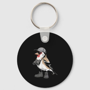 Bird Nerd Funny Bird Watching For Bird Watchers  Keychain