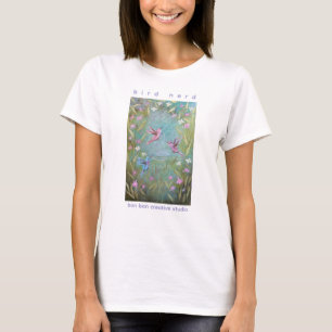 Bird Nerd & Hummingbird Tee