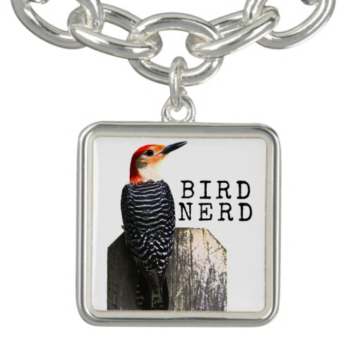 Bird Nerd Red_Bellied Woodpecker  Bracelet
