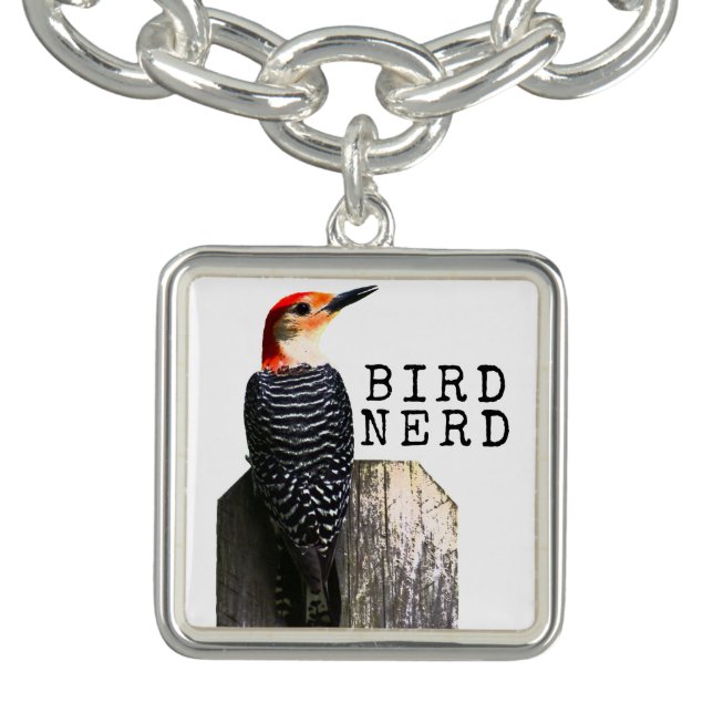 Bird Nerd Red-Bellied Woodpecker  Bracelet (Design)