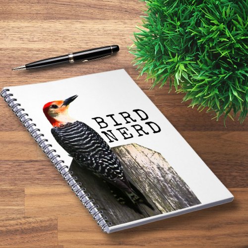 Bird Nerd Red_Bellied Woodpecker  Notebook