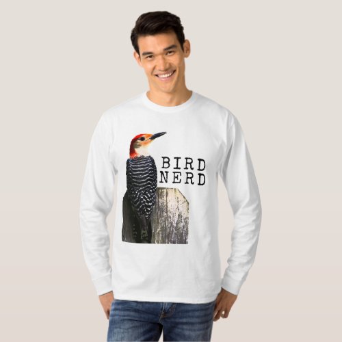 Bird Nerd Red_Bellied Woodpecker  T_Shirt