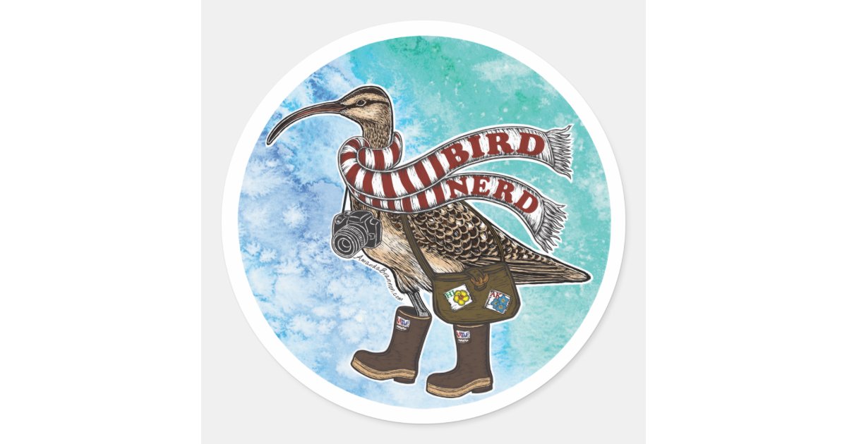 Bird Nerd Stickers | Zazzle