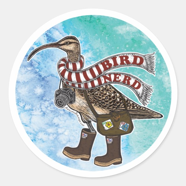 Bird Nerd Stickers (Front)