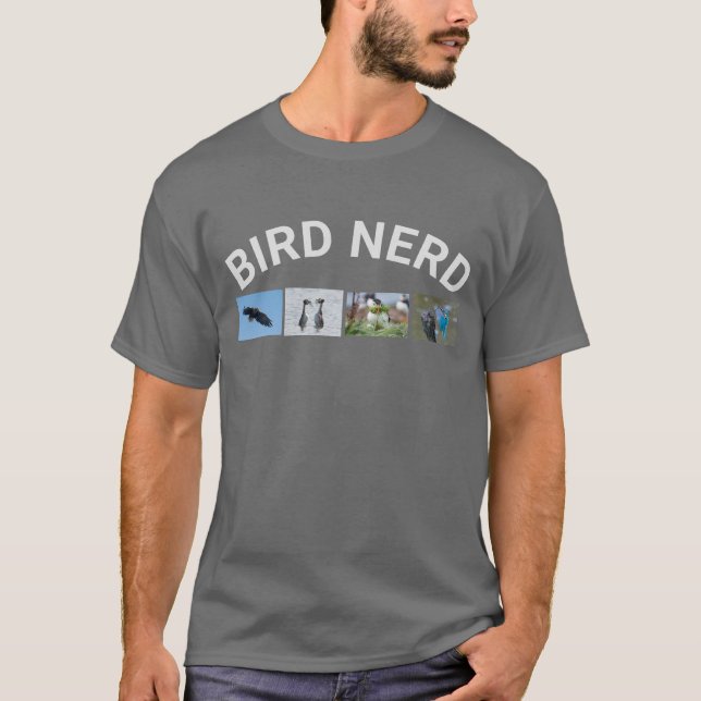 Bird Nerd T-Shirt (Front)