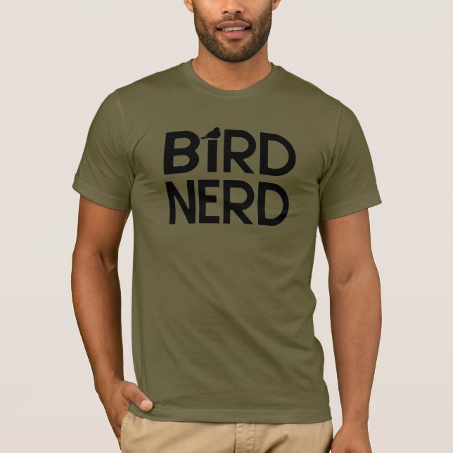 Bird Nerd T-Shirt (Front)