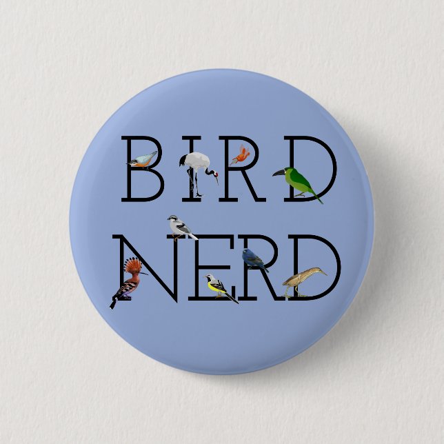 Bird Nerd Three Button (Front)