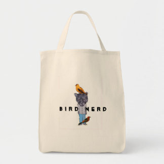 Bird Nerd tote