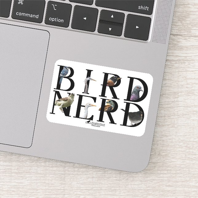 Bird Nerd - Various Species Sticker (Detail)