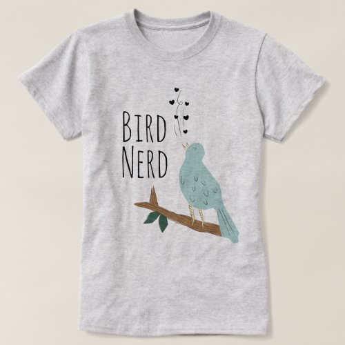 Bird Nerd Womens T_Shirt