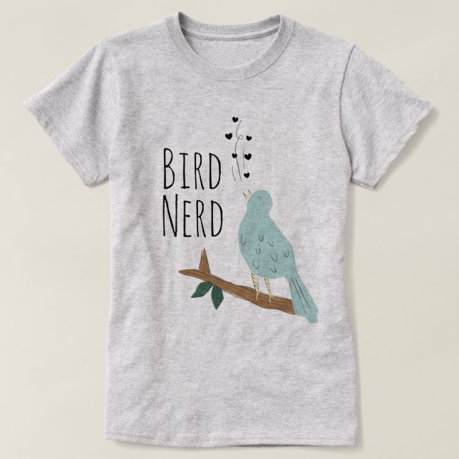 Bird Nerd Women's T-Shirt (Design Front)