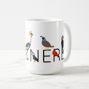 Bird Nerd X Coffee Mug