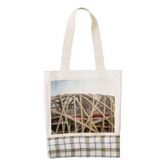 Bird Nest Stadium Zazzle HEART Tote Bag