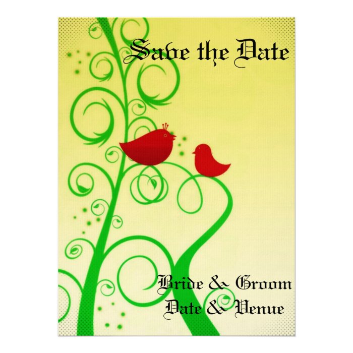 Bird of Faith  Personalized Invite