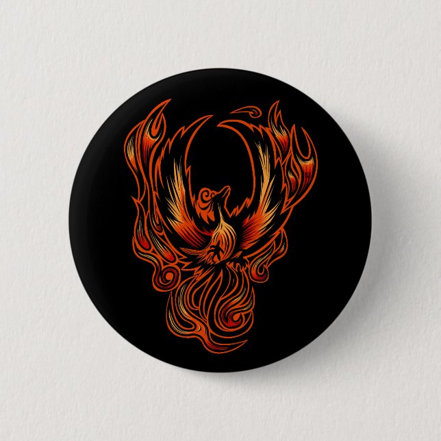 Bird Of Fire Button (Front)