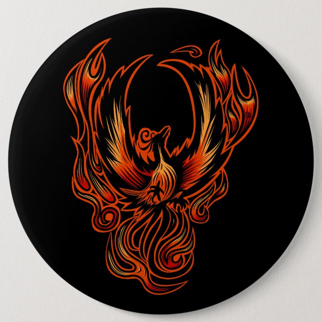 Bird Of Fire Button (Front)
