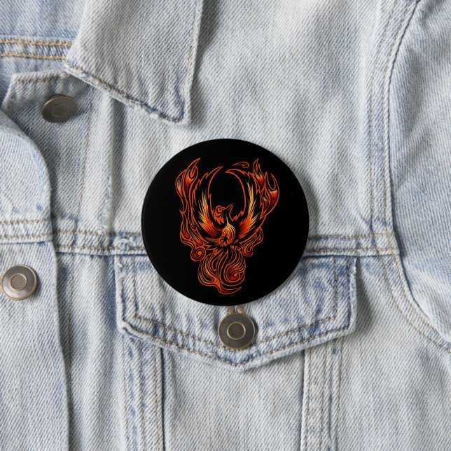 Bird Of Fire Button (In Situ)