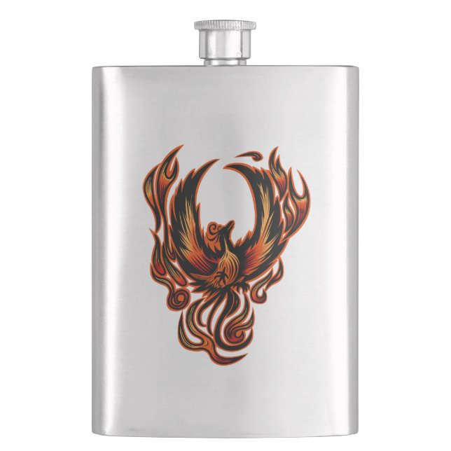 Bird Of Fire Flask (Front)
