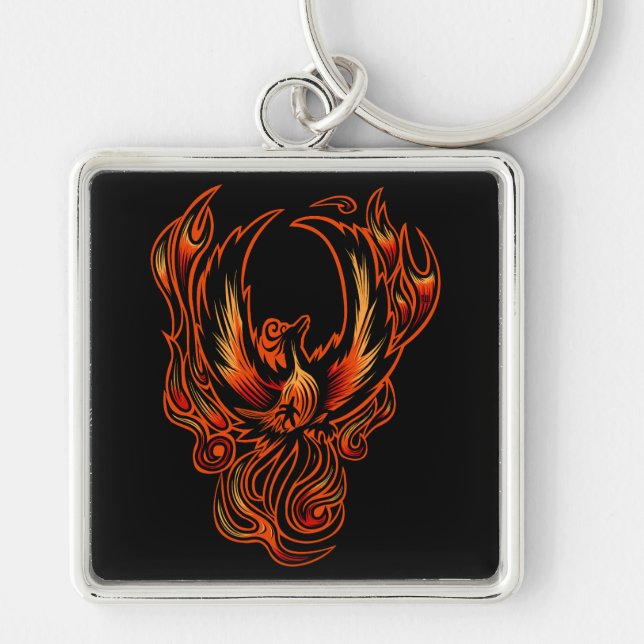 Bird Of Fire Keychain (Front)