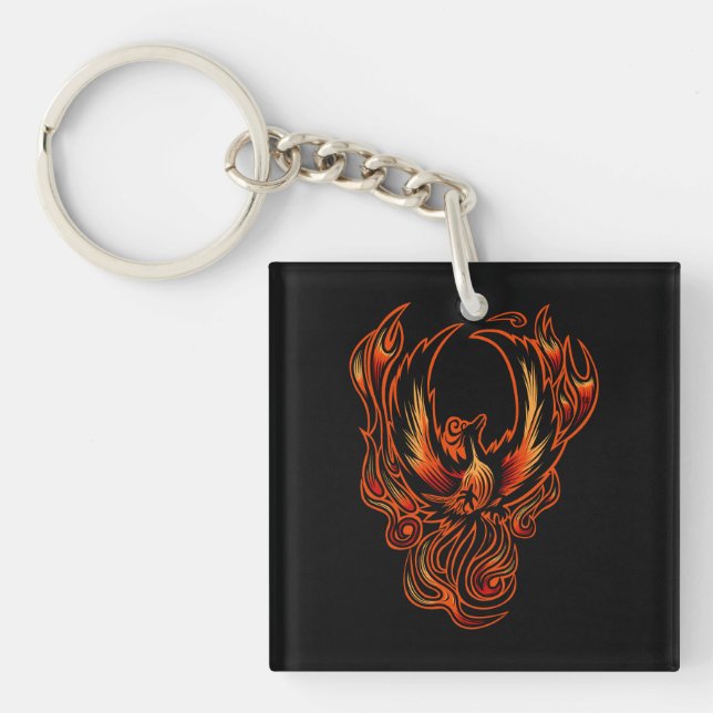 Bird Of Fire Keychain (Front)