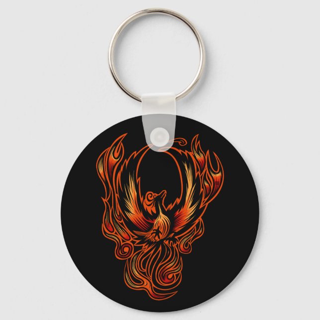 Bird Of Fire Keychain (Front)