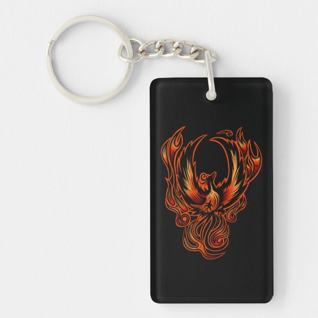 Bird Of Fire Keychain (Front)
