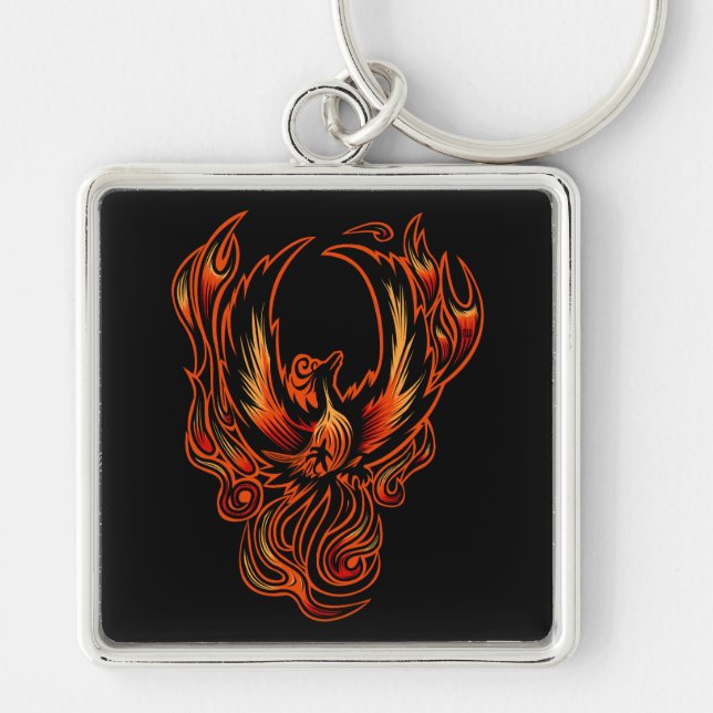 Bird Of Fire Keychain (Front)