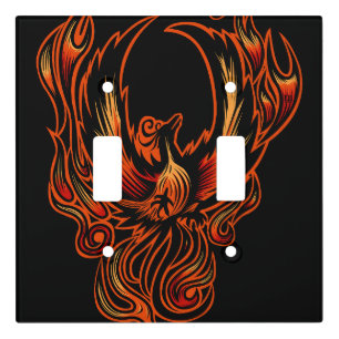 Bird Of Fire Light Switch Cover