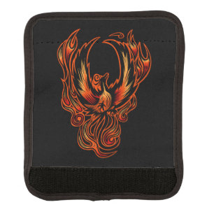 Bird Of Fire Luggage Handle Wrap