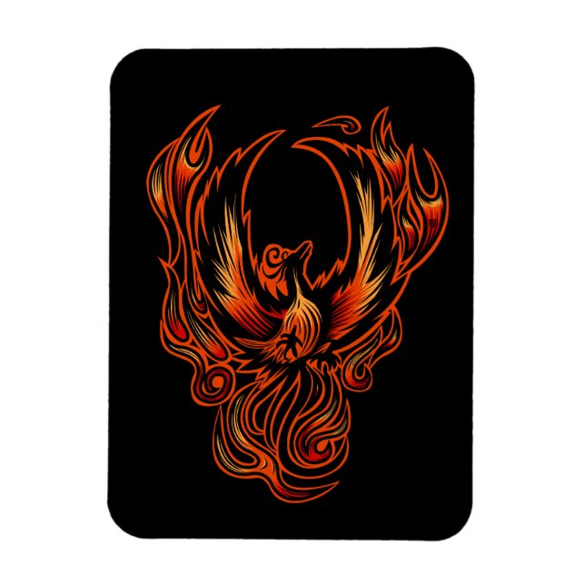 Bird Of Fire Magnet (Vertical)