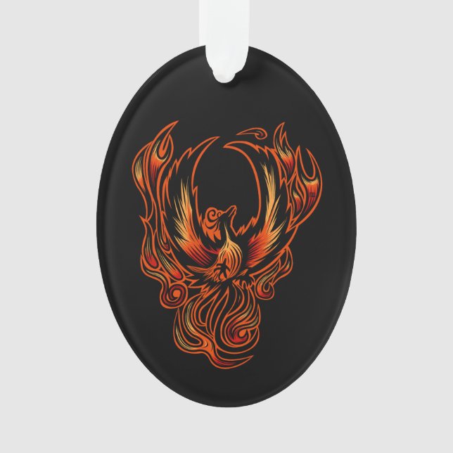 Bird Of Fire Ornament (Front)