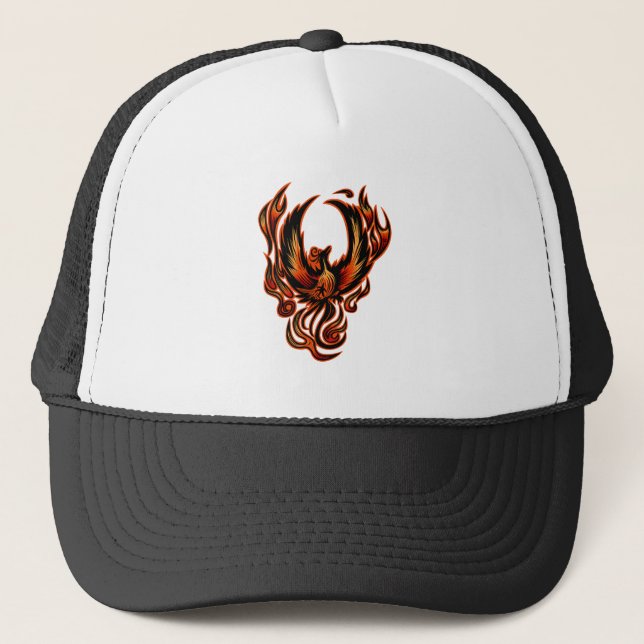 Bird Of Fire Trucker Hat (Front)