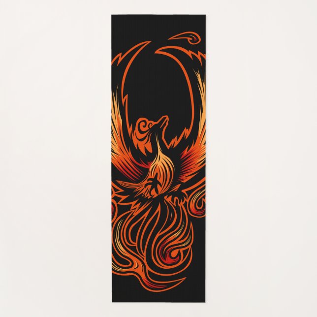 Bird Of Fire Yoga Mat (Front)