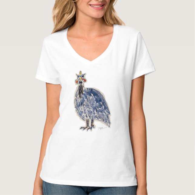 bird of hope/guineafoul3 T-Shirt (Front)