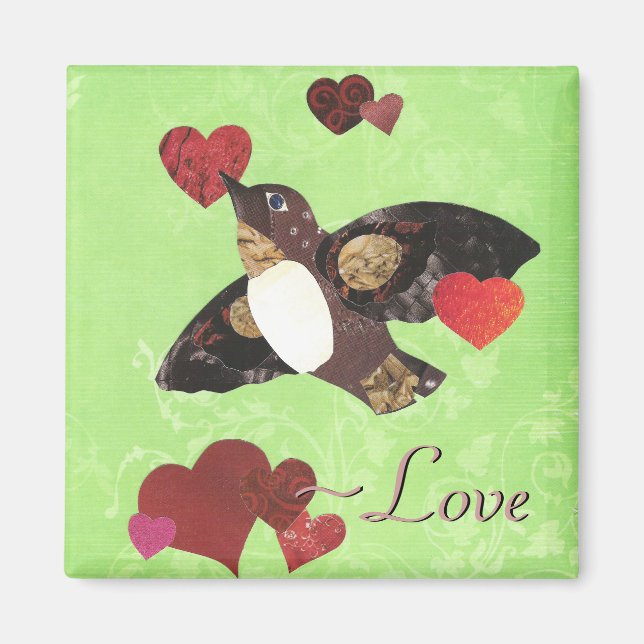Bird of Love Magnet (Front)