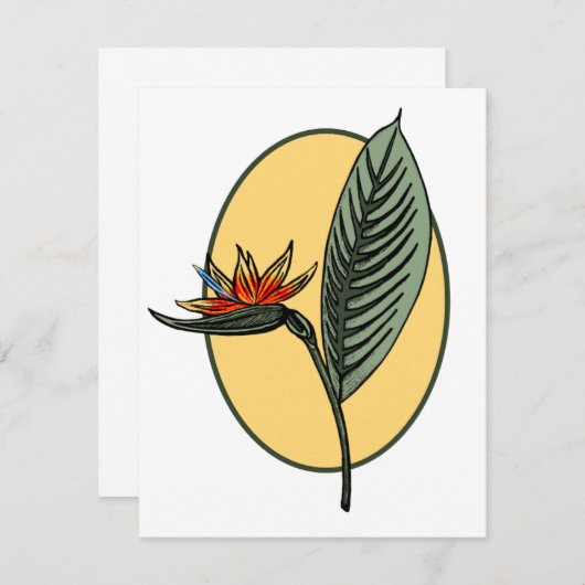 Bird of Paradise (Front/Back)