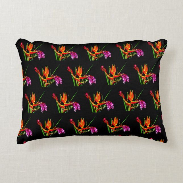 BIRD OF PARADISE  ACCENT PILLOW (Front)