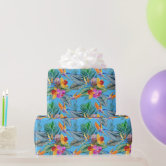 LV Floral Wrapping Paper